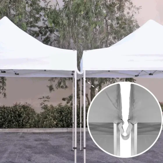 Rain gutter optional Gazebo Accessory