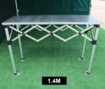 Folding Table Concertina Counter With Aluminium Top - Image 6
