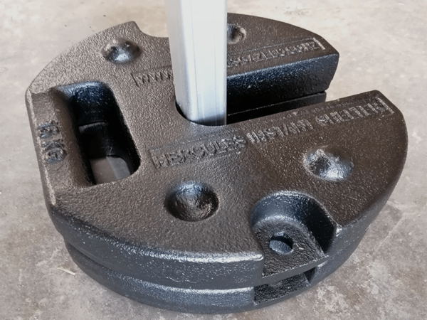 Gazebo Weight 15kg Steel Leg Weight - Image 2
