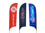 Custom Printed Feather Flag Kit - Double Sided - 3 Sizes - Image 5