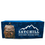 full-colour printed fitted table cover