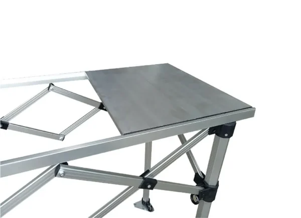Folding Table Concertina Counter With Aluminium Top - Image 13