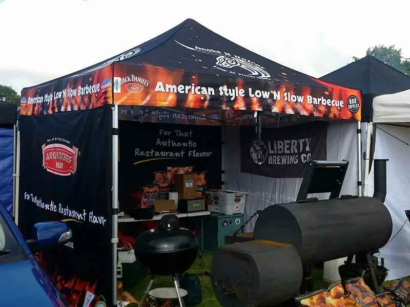 bbq competition event setting