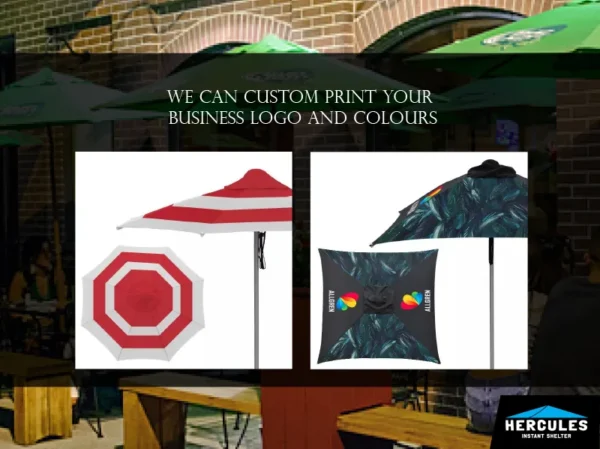 Eventi market umbrella 3.5m Octagon - Image 11