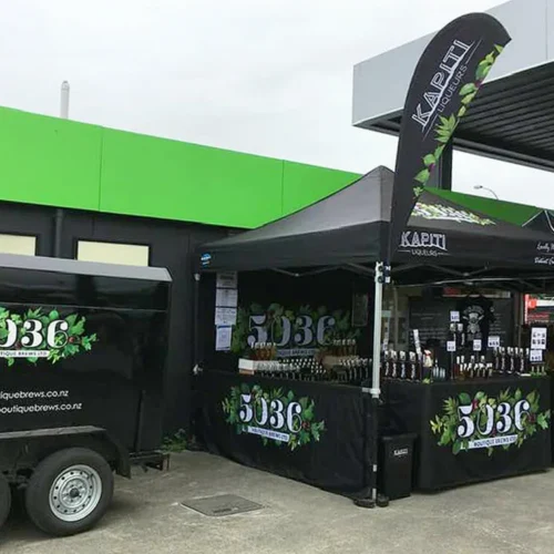 5036 Boutique Company Commercial Gazebo in Black