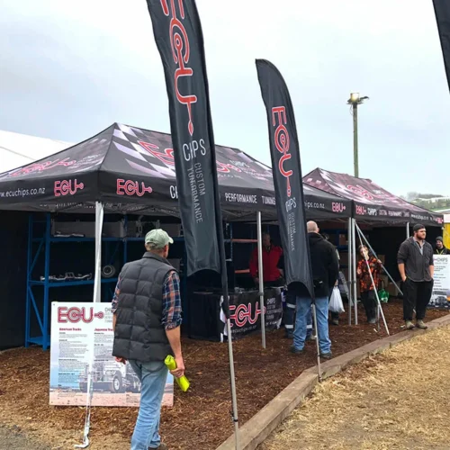 ECU chip Company Commercial Gazebo in Black