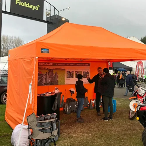 Harry Mate Company Commercial Gazebo in Orange