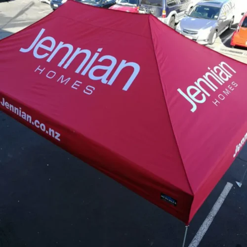 Jennian Agent Company Commercial Gazebo in Red