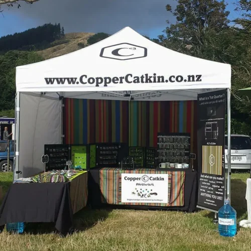 Copper Catlkin Company Commercial Gazebo in White