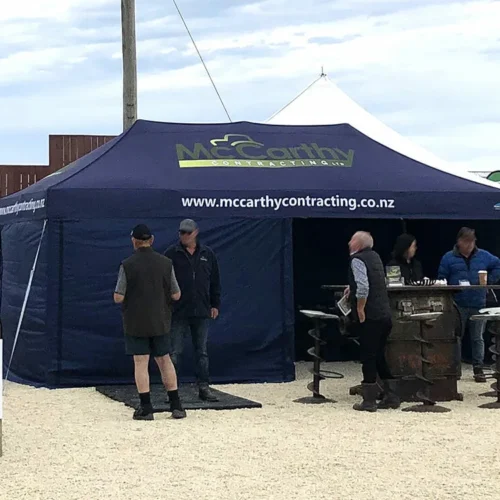 Mc Carthy Contracting Company Commercial Gazebo in Navy