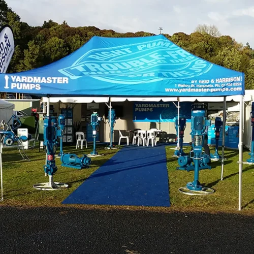 Yardmaster Pumps Company Commercial Gazebo in Blue