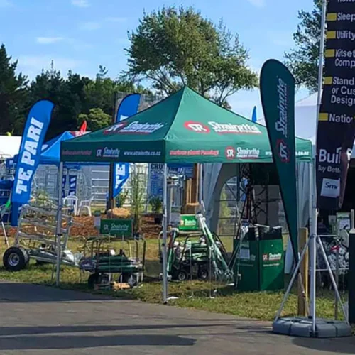 Stranitta Company Commercial Gazebo in Green