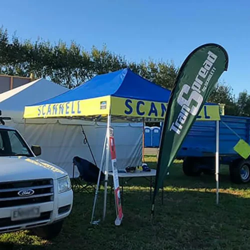 Scannell Company Commercial Gazebo in Blue