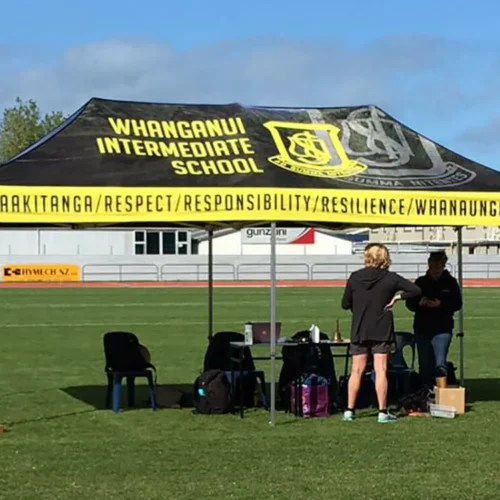 Wanganui Intermediate School in custom colours