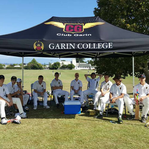 Gazebo shade protection for Garin College
