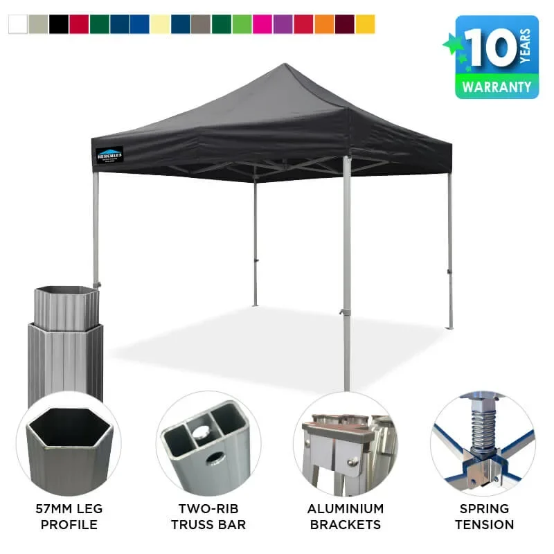 PRO 57 6x3m gazebo - blue