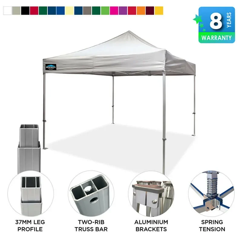 PRO 37 3x3m gazebo - light grey