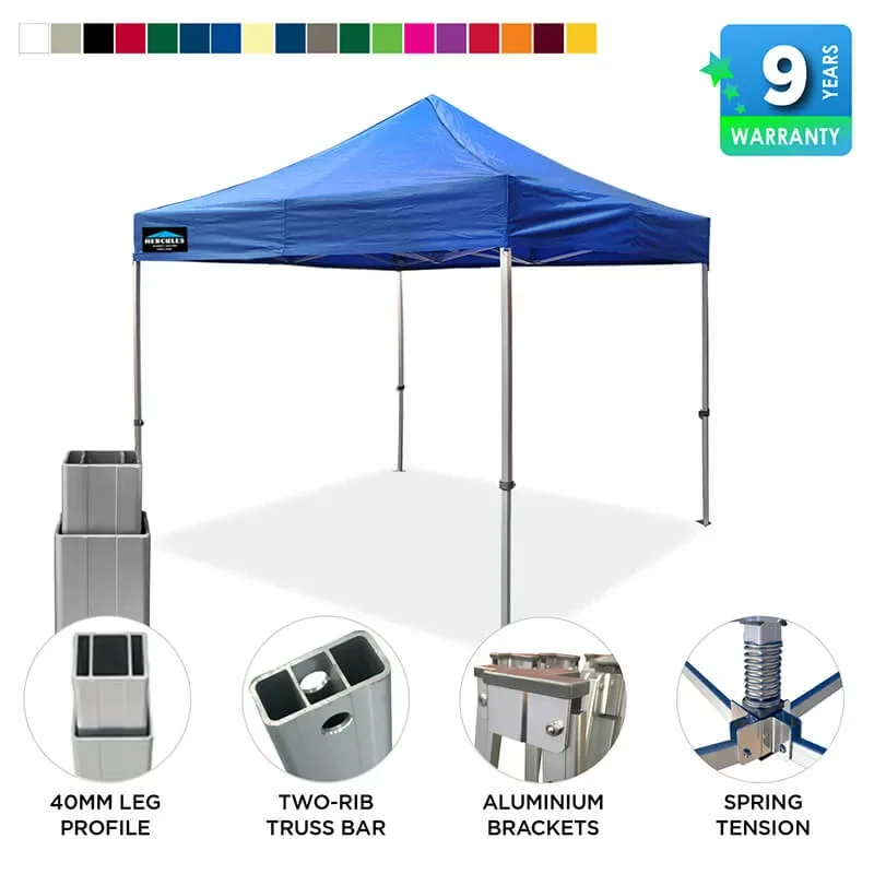 PRO 40 3x3m gazebo - blue