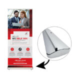 Extreme Pull Up Banner Stand