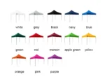 Poly Gazebo Canopy - Premium Colour - Image 2