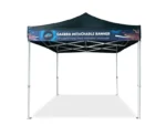 gazebo deachable banner