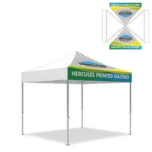 2X Valance Panel 2x Slop Roof 3x3 Gazebo Canopy Printing Panel
