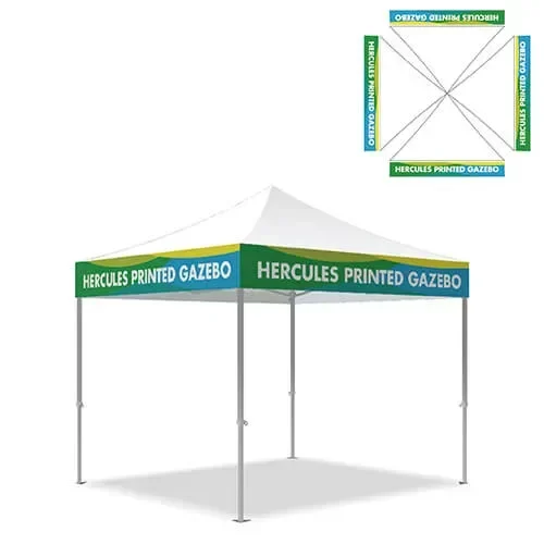 4X Valance Panel 3x3 Gazebo Canopy Printing Panel