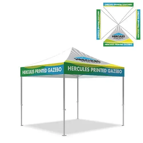 4X Valance Panel 1x Slop Roof 3x3 Gazebo Canopy Printing Panel