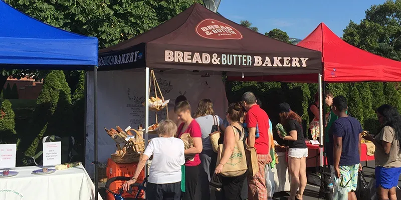 “Hercules’ Branded Gazebo For a Pastry Brand