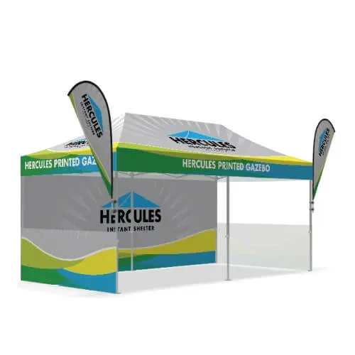 Printing Hanging Flag for Custom Gazebo