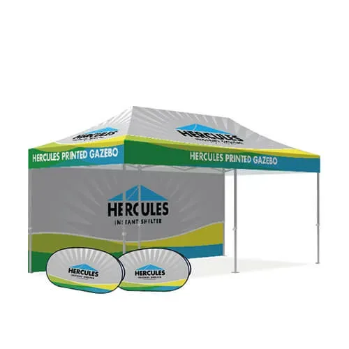 Printing Pop Banner for Custom Gazebo