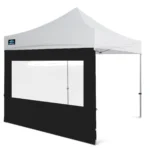 gazebo clear window wall 3m