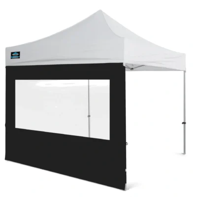 gazebo clear window wall 3m
