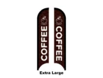 coffee flag feather flag extra large