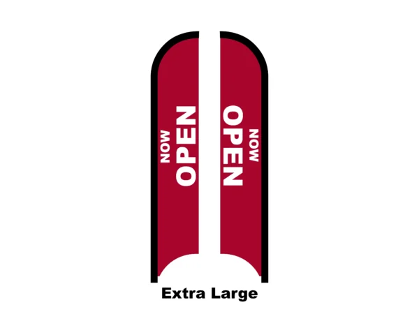 open flag feather flag extra large