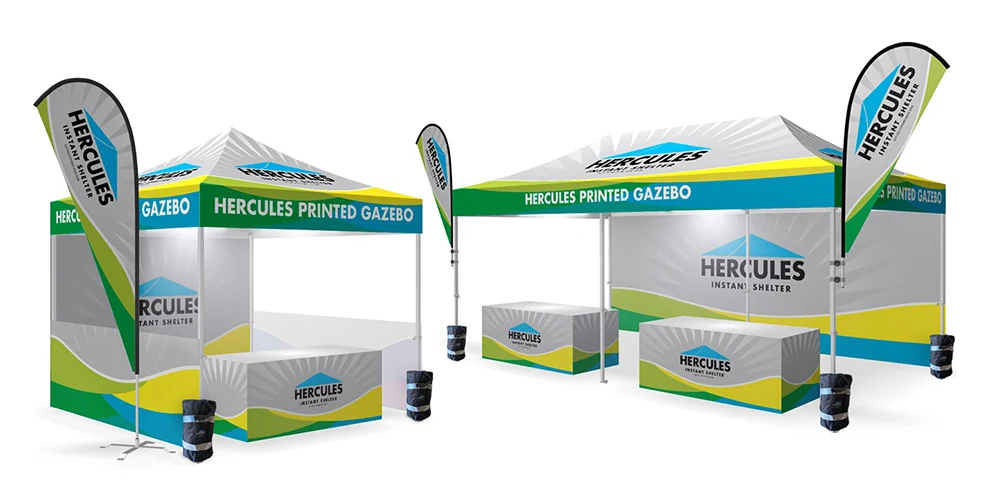 Custom flag and gazebo supplier