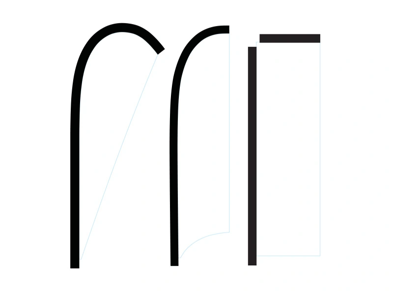 custom flag sleeve colour black