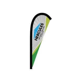 teardrop flag banners