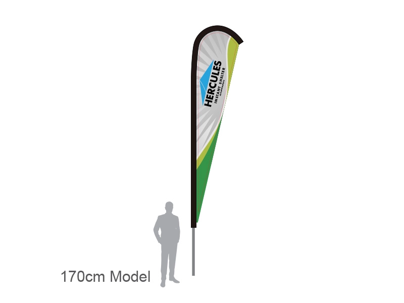 teardrop flag extra large size