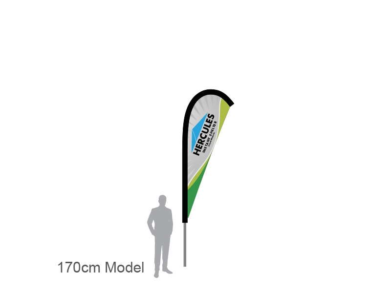 teardrop flag large size