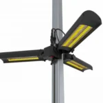 3-way outdoor heater kit for gazebo and umbrella