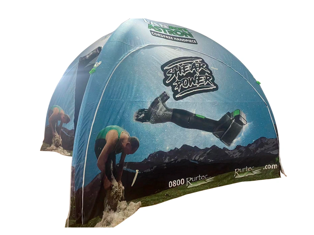 fully printed inflatable marquee