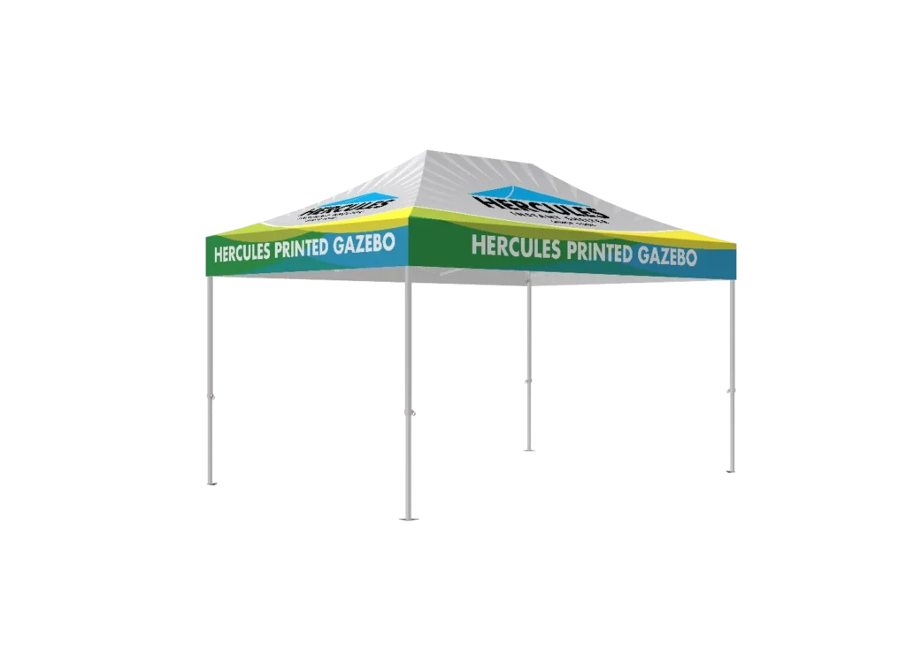 Custom Printed Gazebo Preview