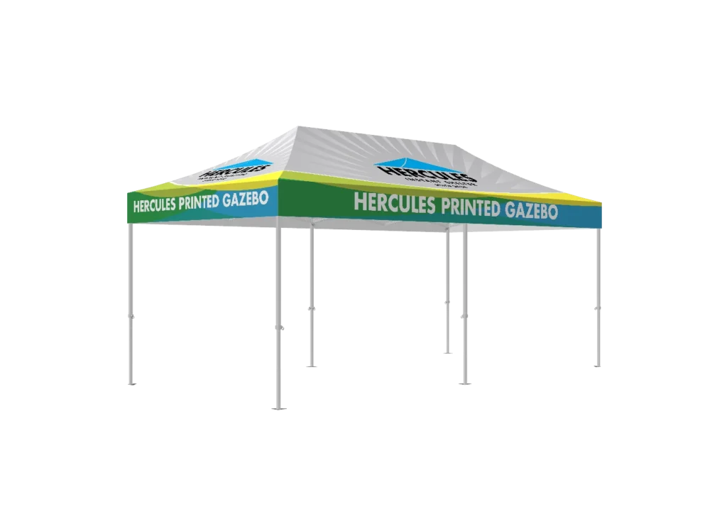Custom Printed Gazebo Preview